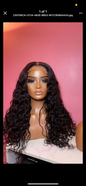 Ombré curly wig