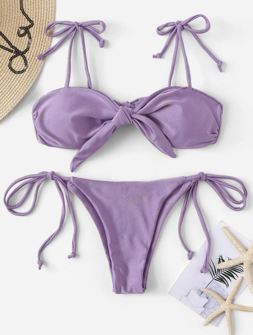 Violet swim suit